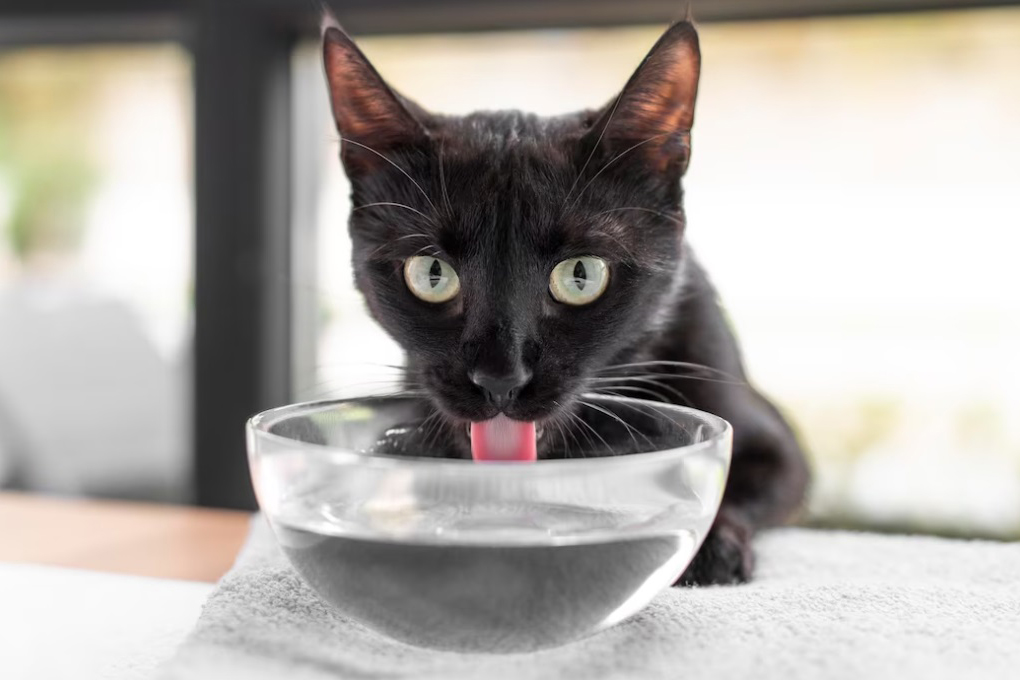 Специалист рассказала, как приучить кошку пить больше воды